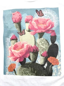 Butterflies and Flowers Cactus