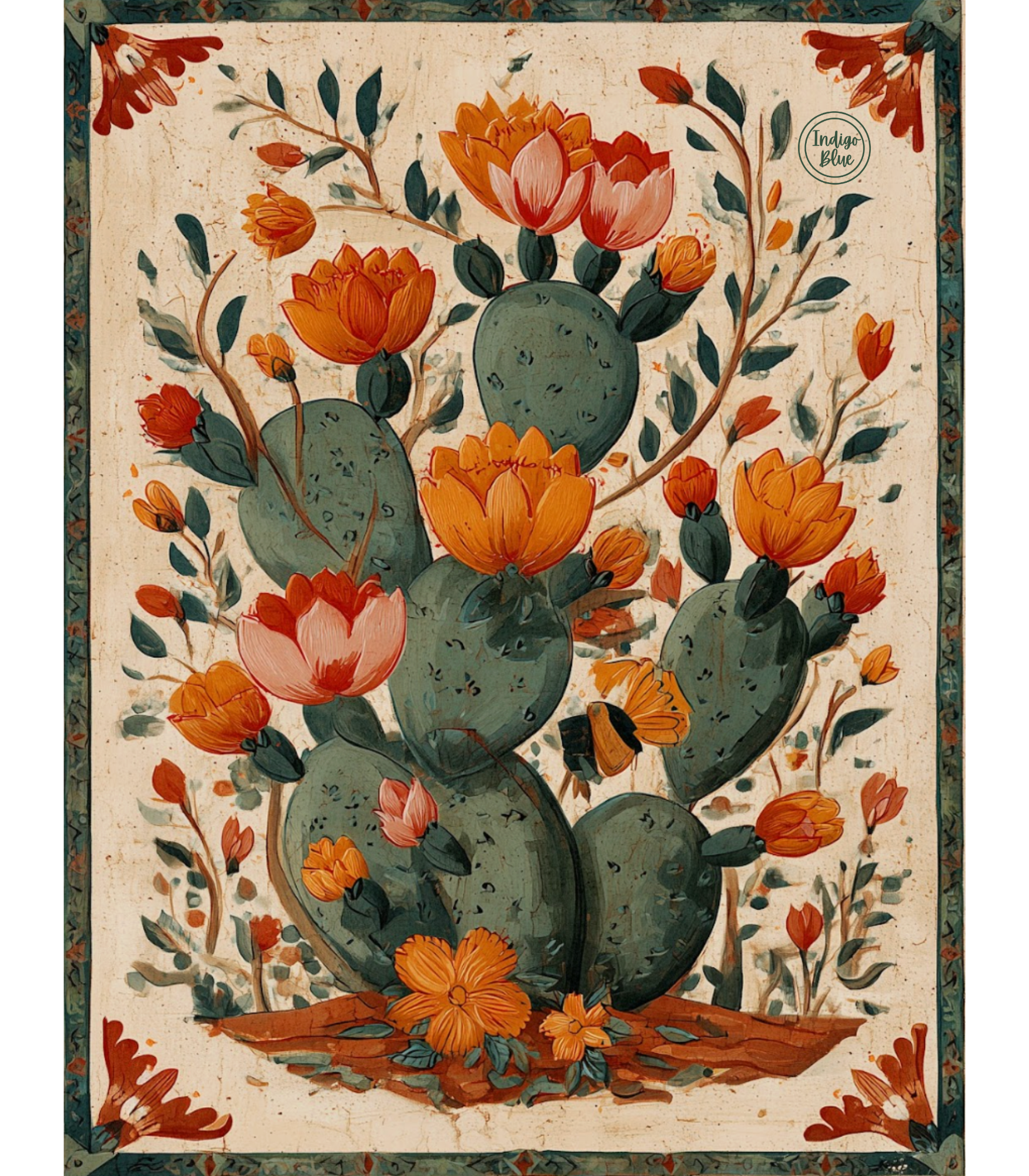 Blooming Cactus