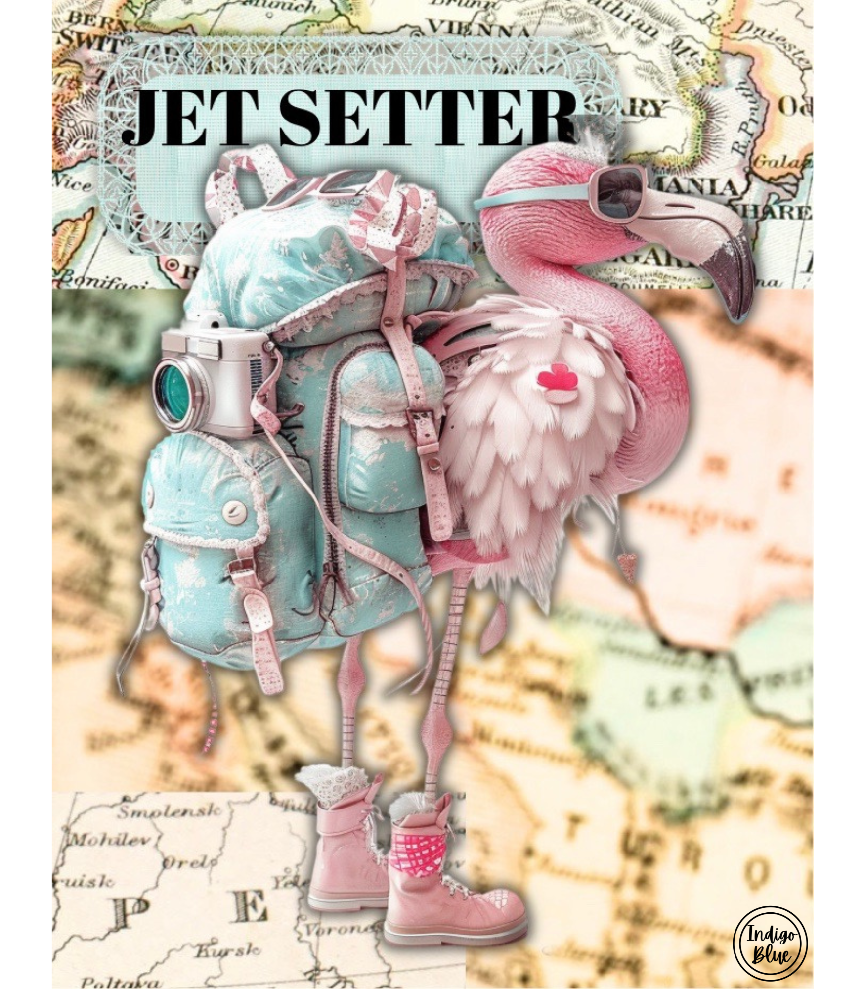 Jet Setter Flamingo