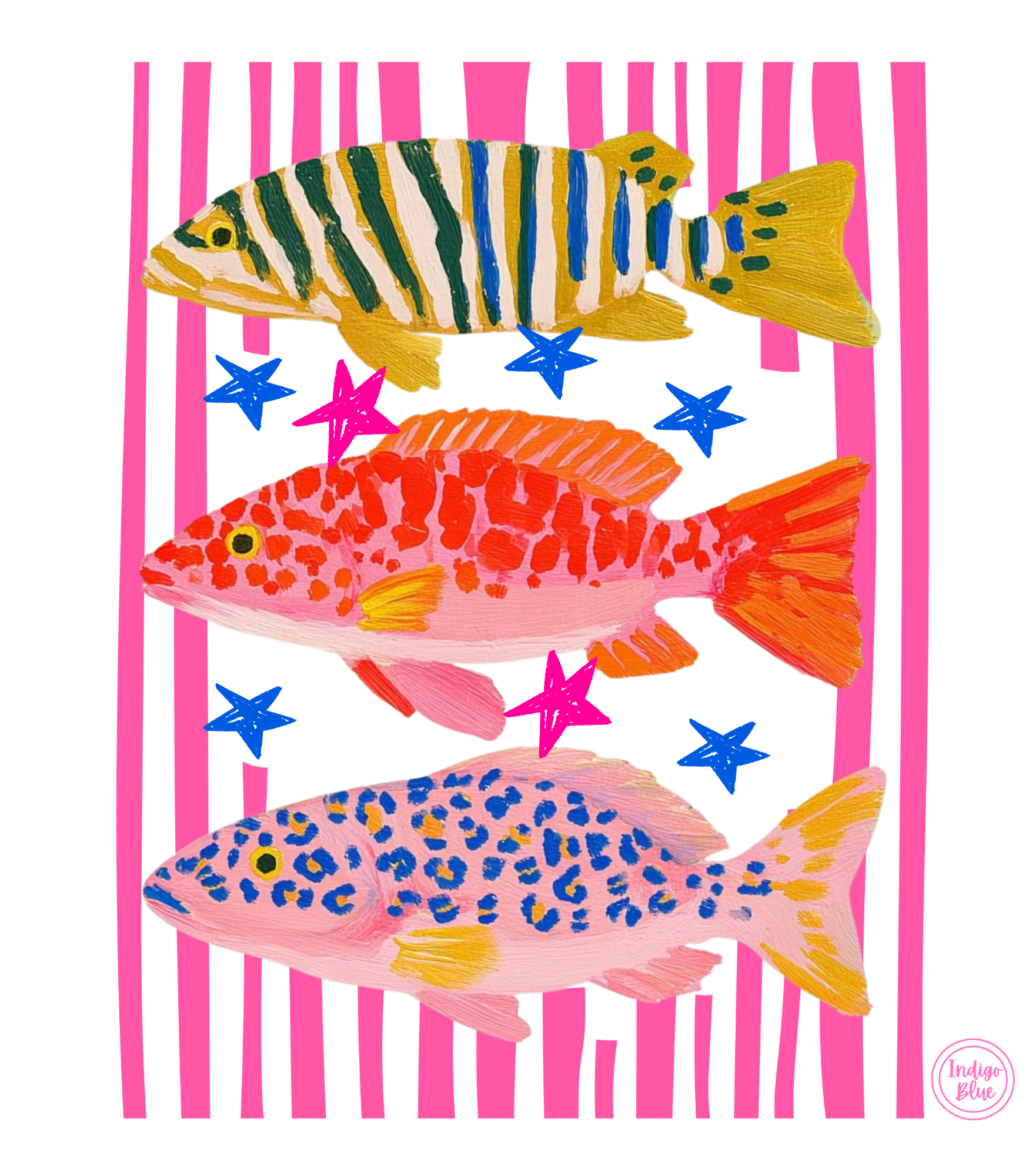 Coastal Striped Fish