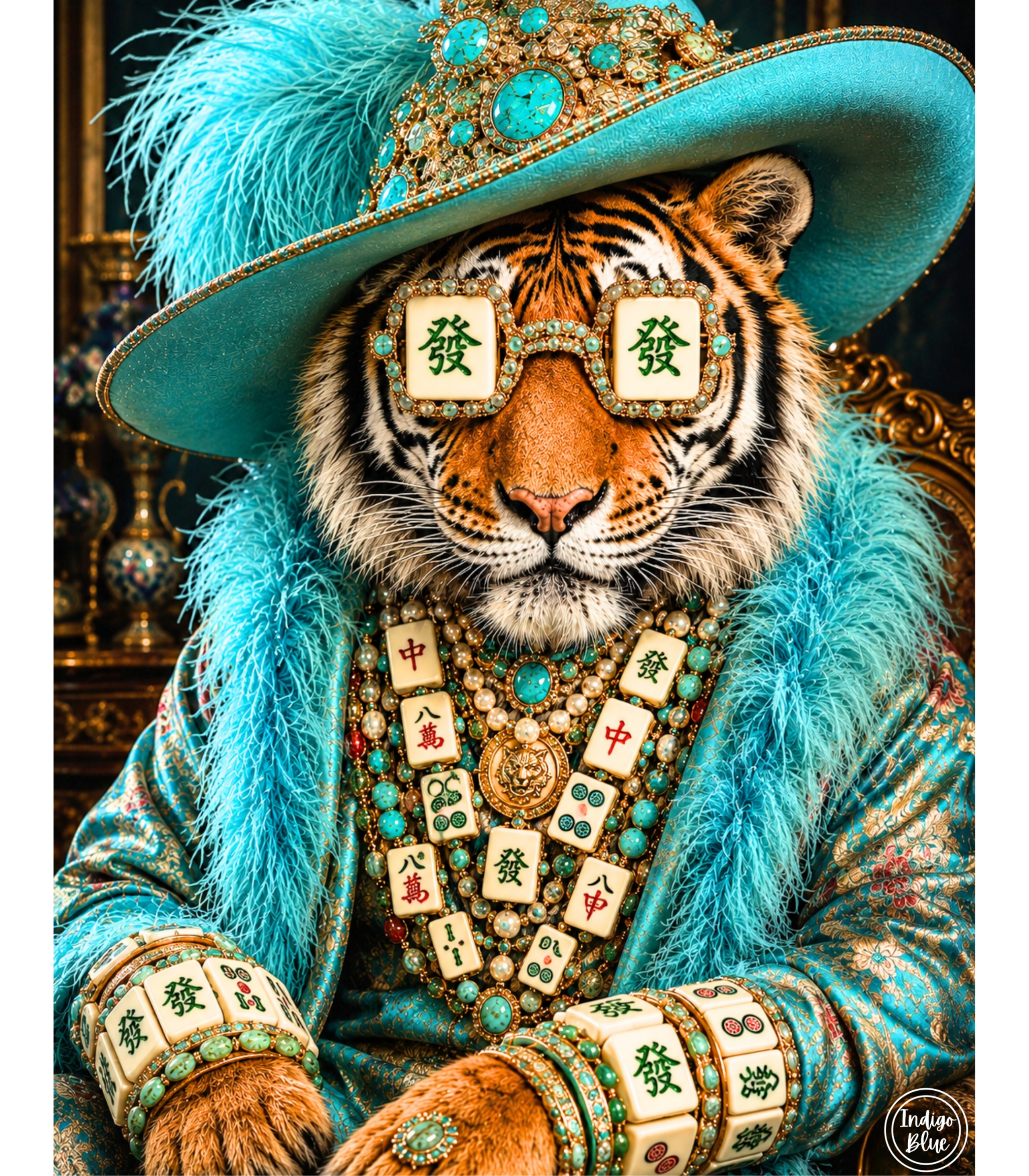 Mahjong Tiger King