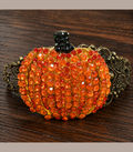 Vintage Blingy Pumpkin Cuff