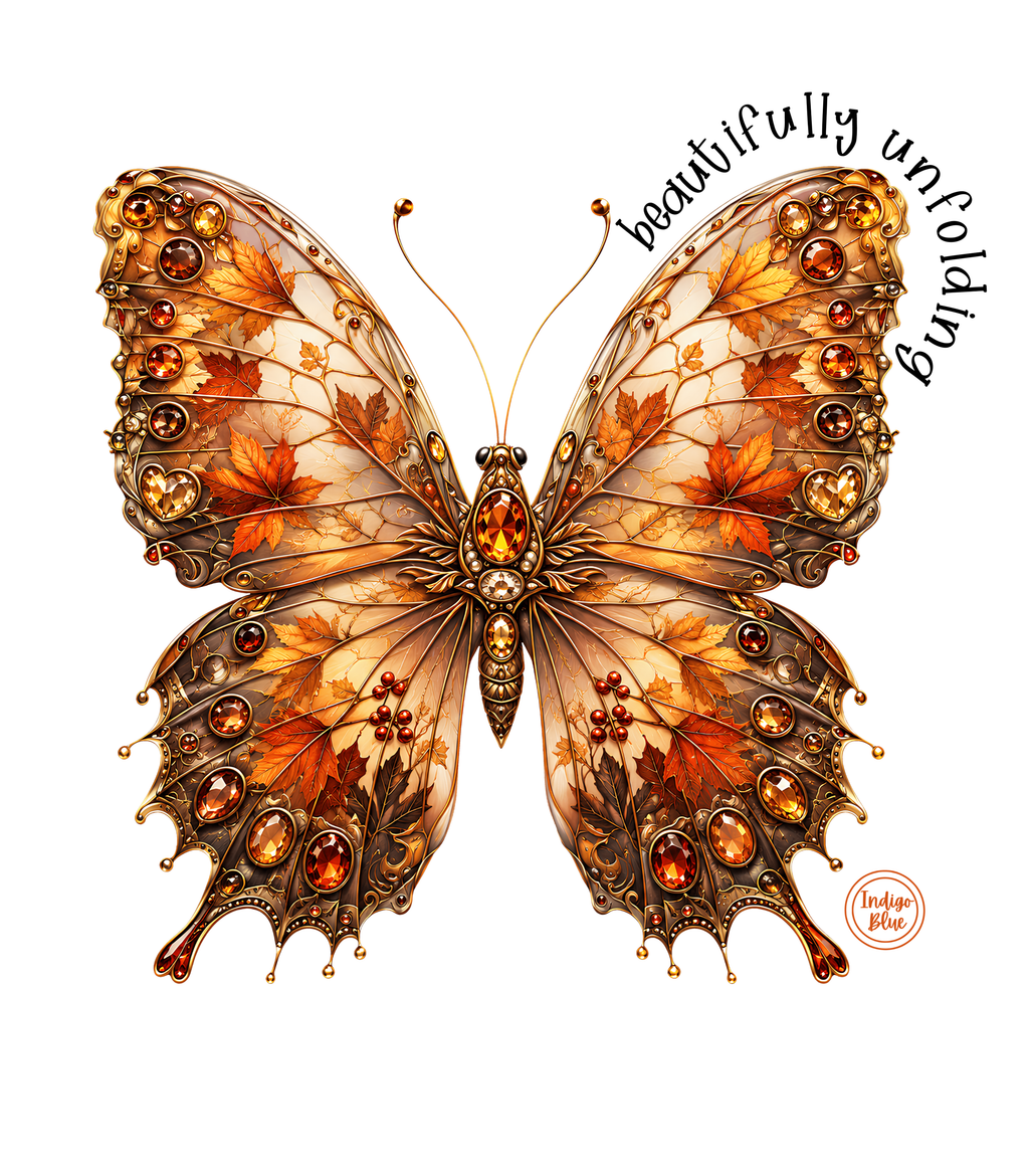 Beautifully Unfolding Butterfly