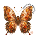 Beautifully Unfolding Butterfly