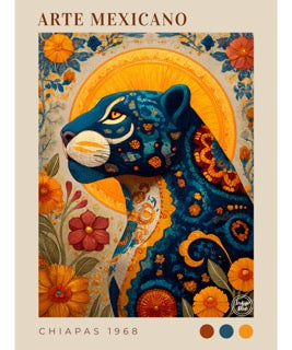 Mexican Jaguar Art