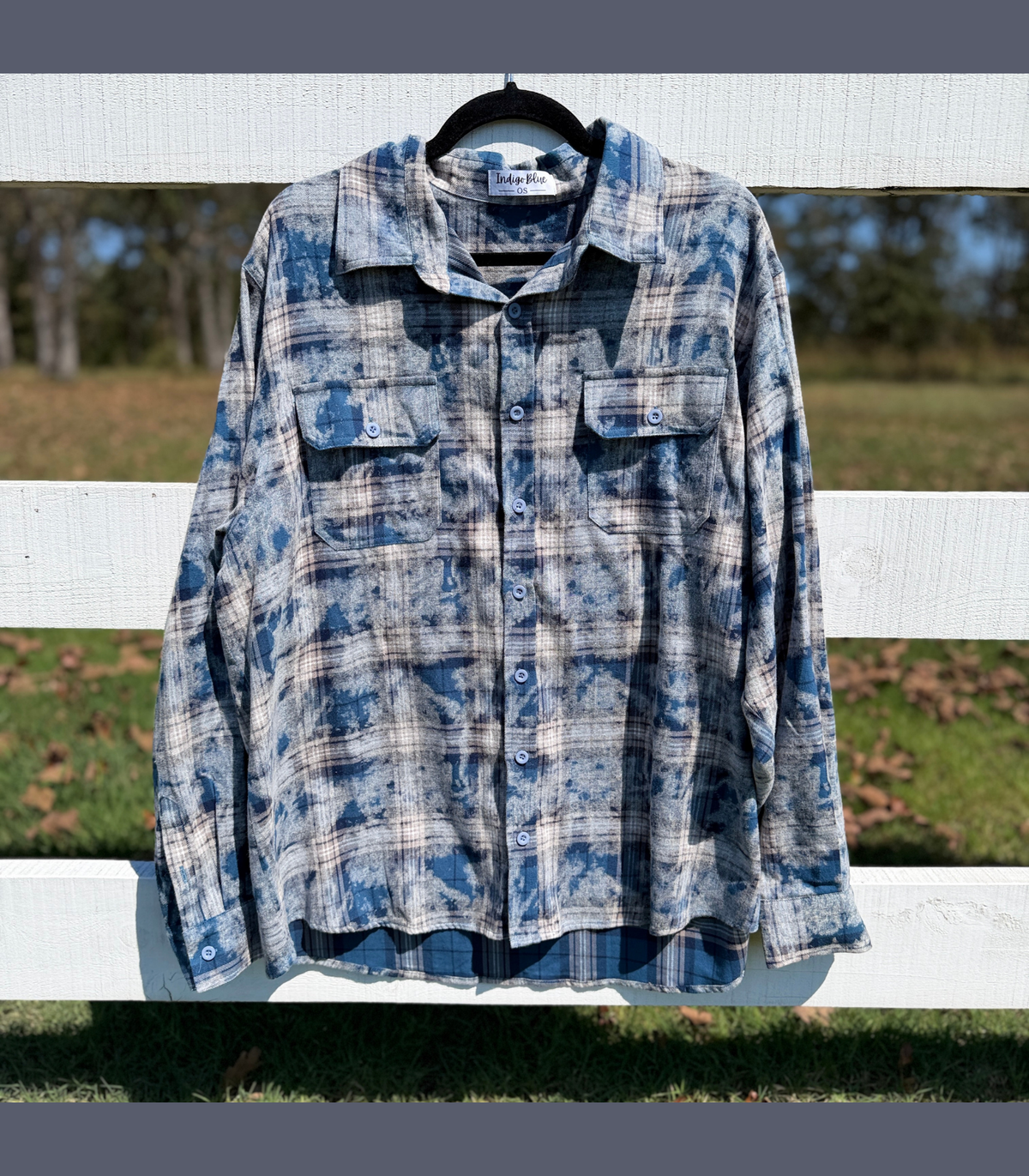 Don't Rush Me Plaid (Blue)