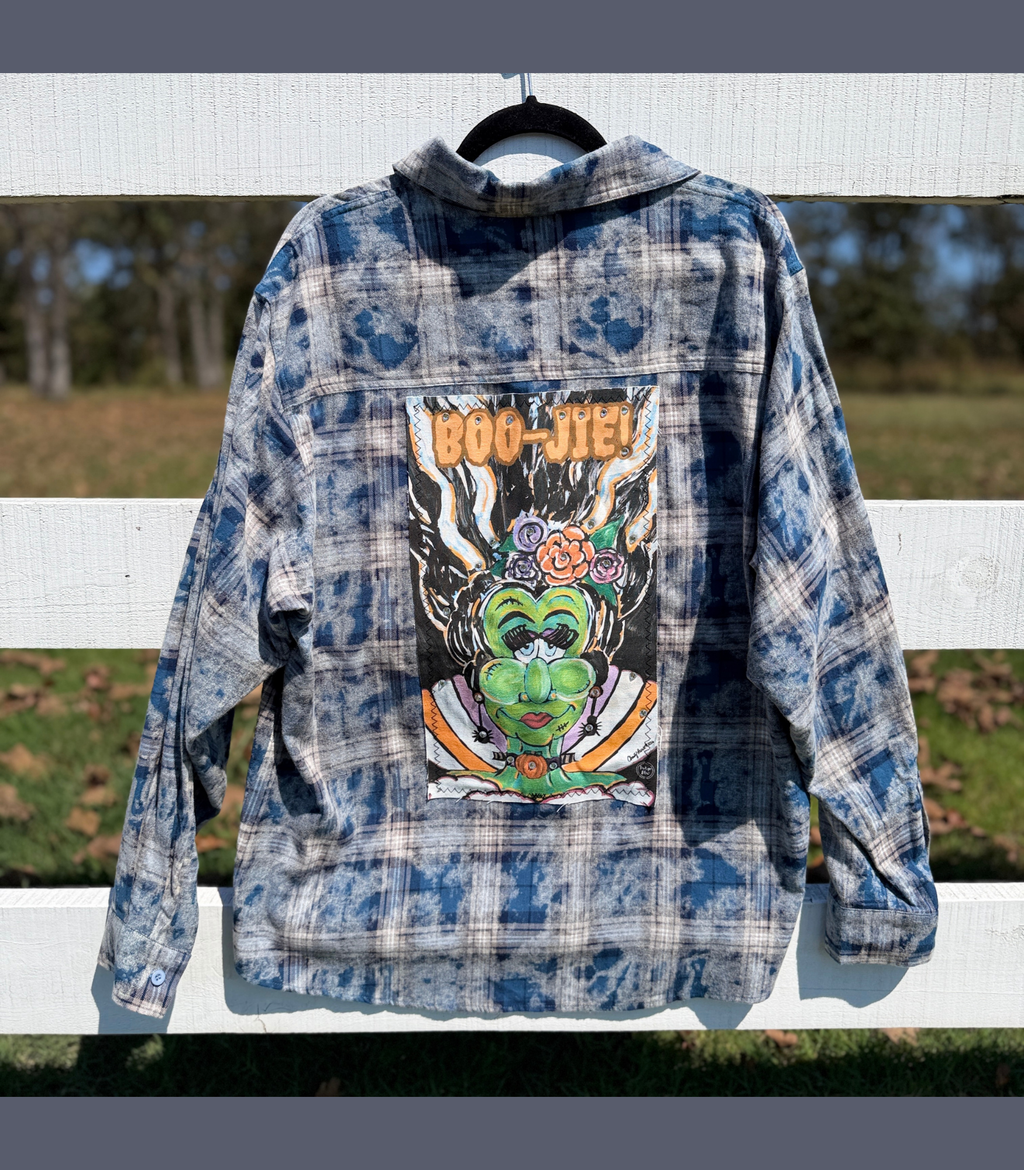 Boo-Jie Plaid (Blue)