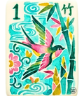 1 Bamboo Sparrow Tile