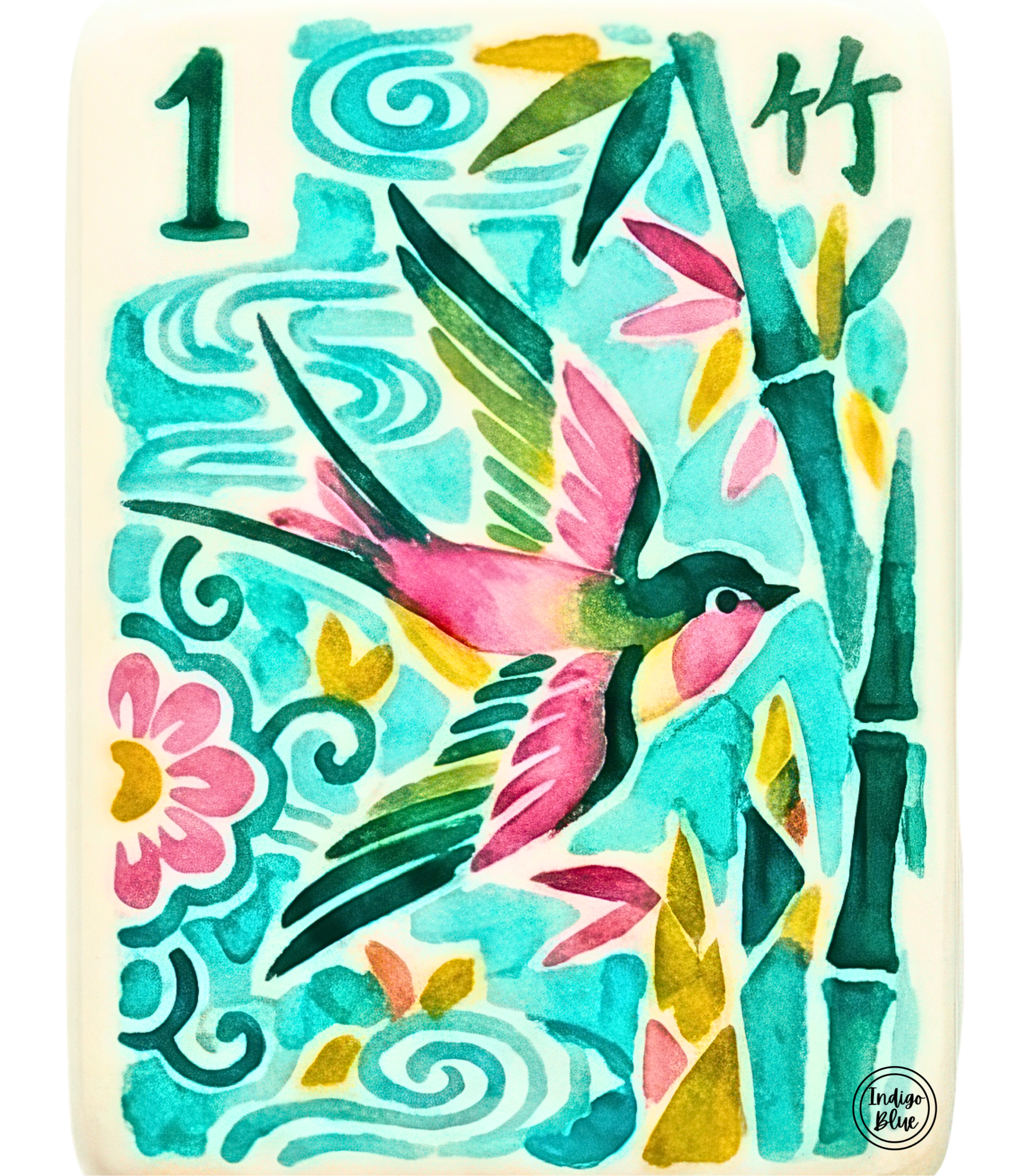 1 Bamboo Sparrow Tile