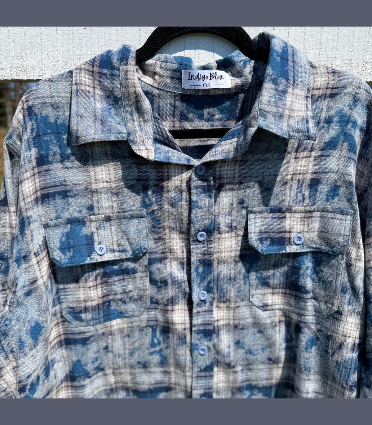 Don't Rush Me Plaid (Blue)