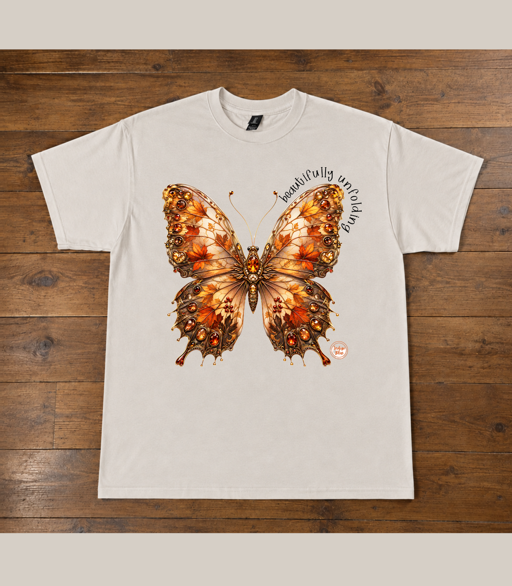 Beautifully Unfolding Butterfly