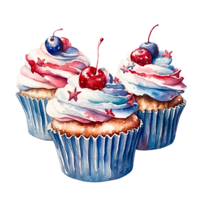 Patriotic Cupcakes