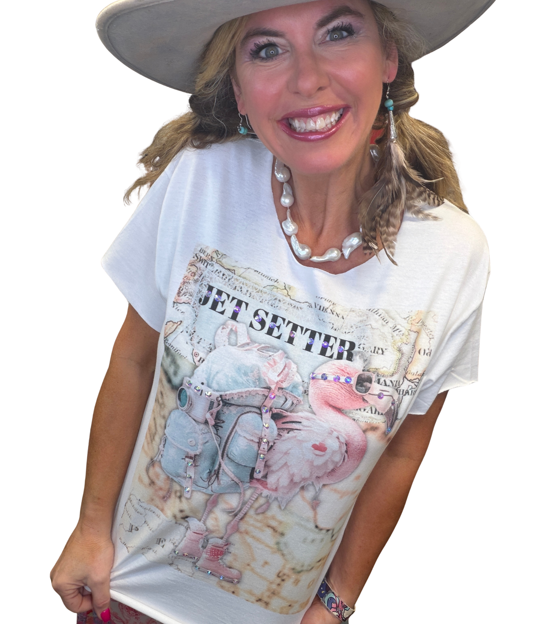 Jet Setter Flamingo
