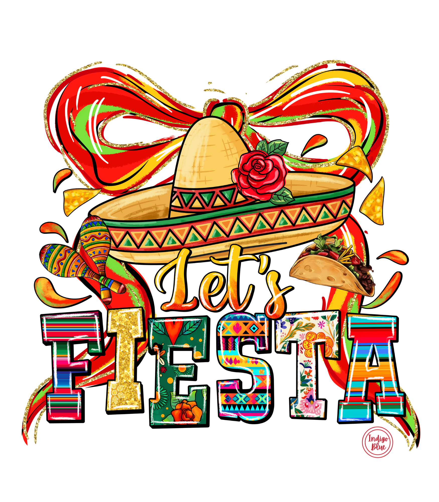 Glitzy Let's Fiesta