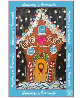 Happiness Is Homemade Gingerbread House
