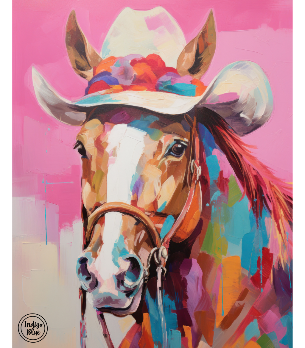 Painted Wild Horse