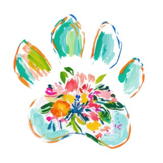 Love Leaves Paw Prints