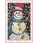 Peace, Wonder, and Magic Snowman
