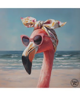 Beach Vibe Flamingo