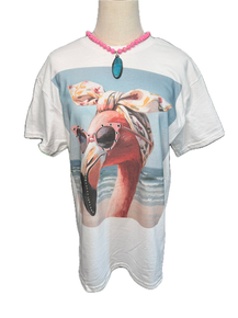 Beach Vibe Flamingo