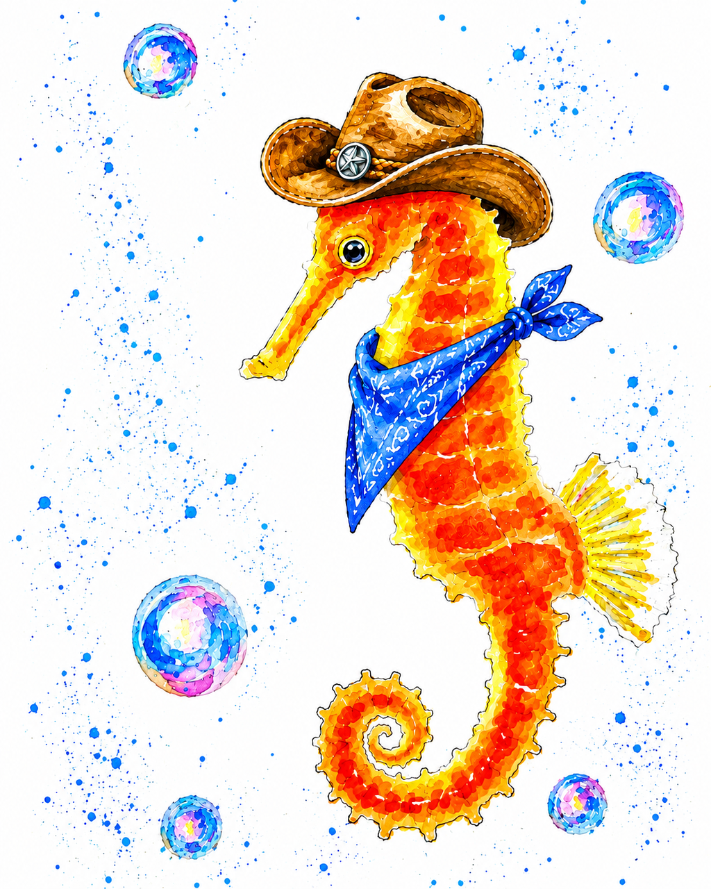 Saddle Up, Seahorse (Kayla Collection)