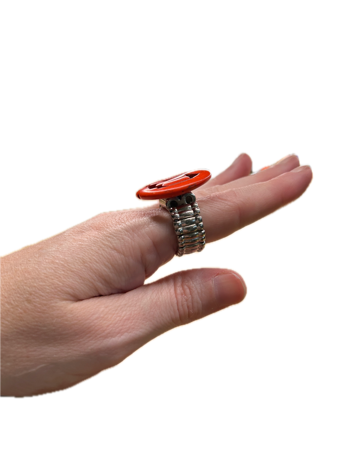 Jack-O-Lantern Stretch Ring