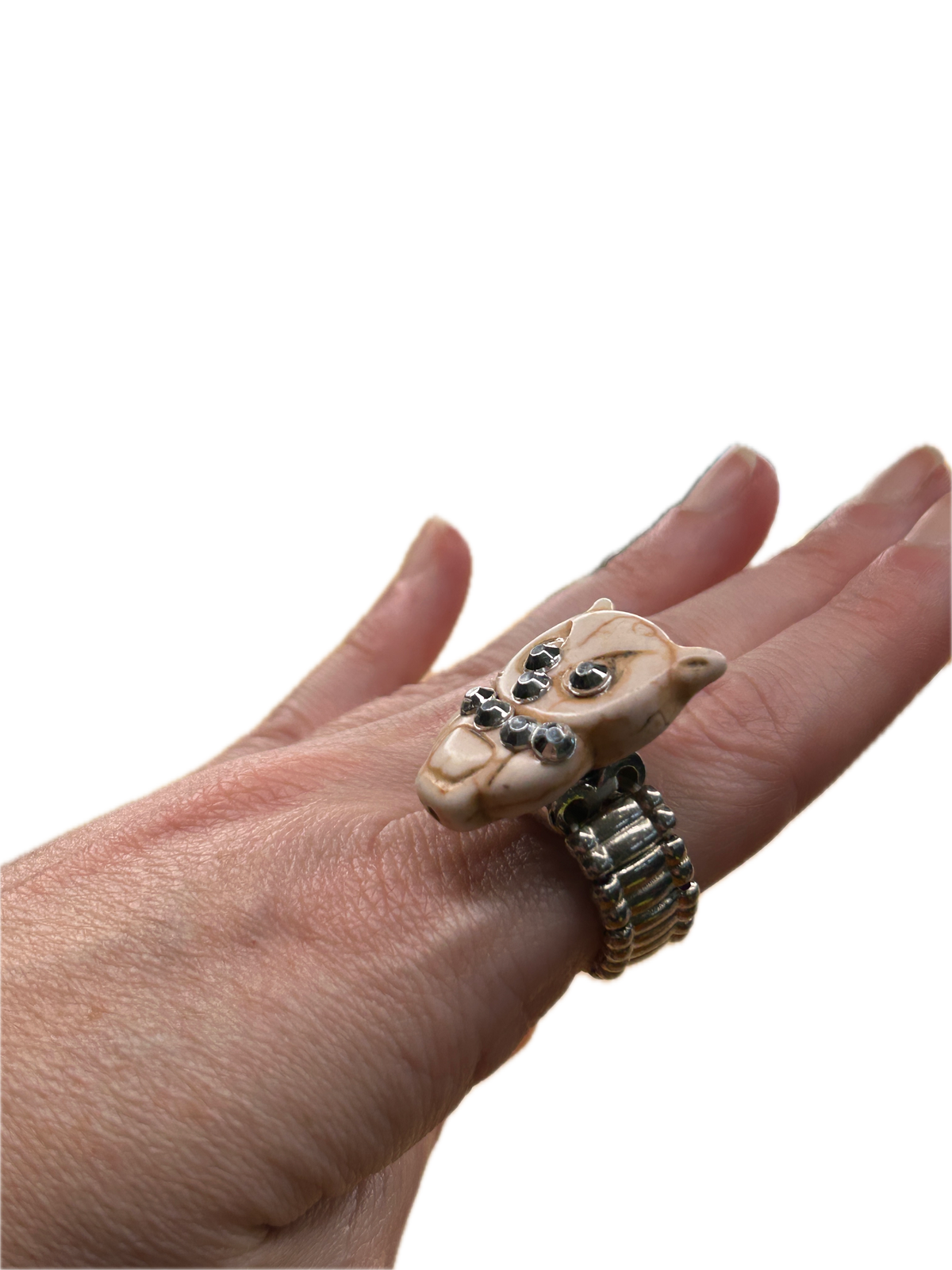 Blingy Owl Stretch Ring
