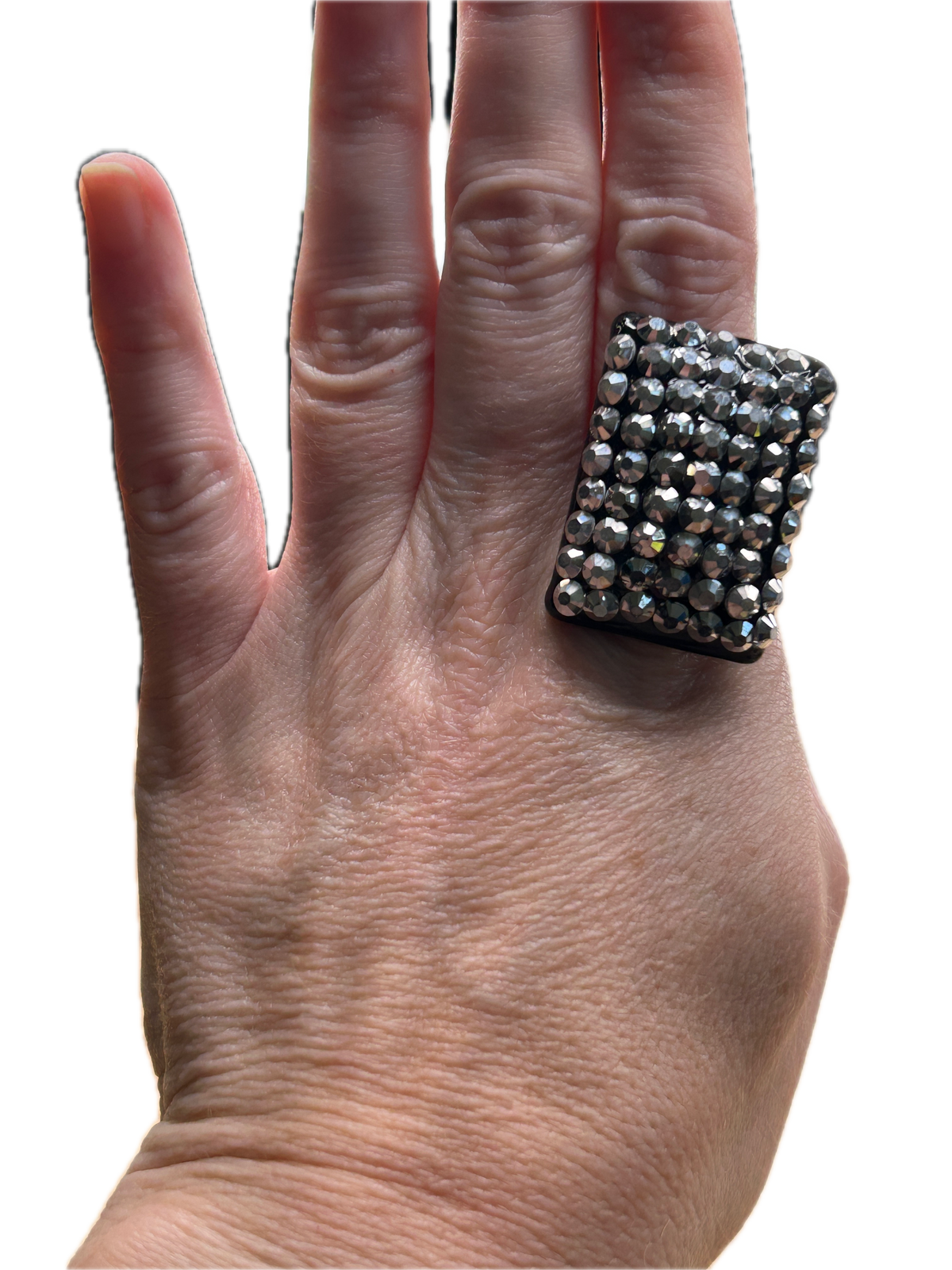 Rectangular Bling Ring