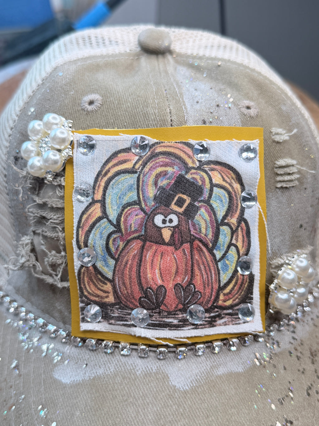 Gobble Till You Wobble Christy Cap