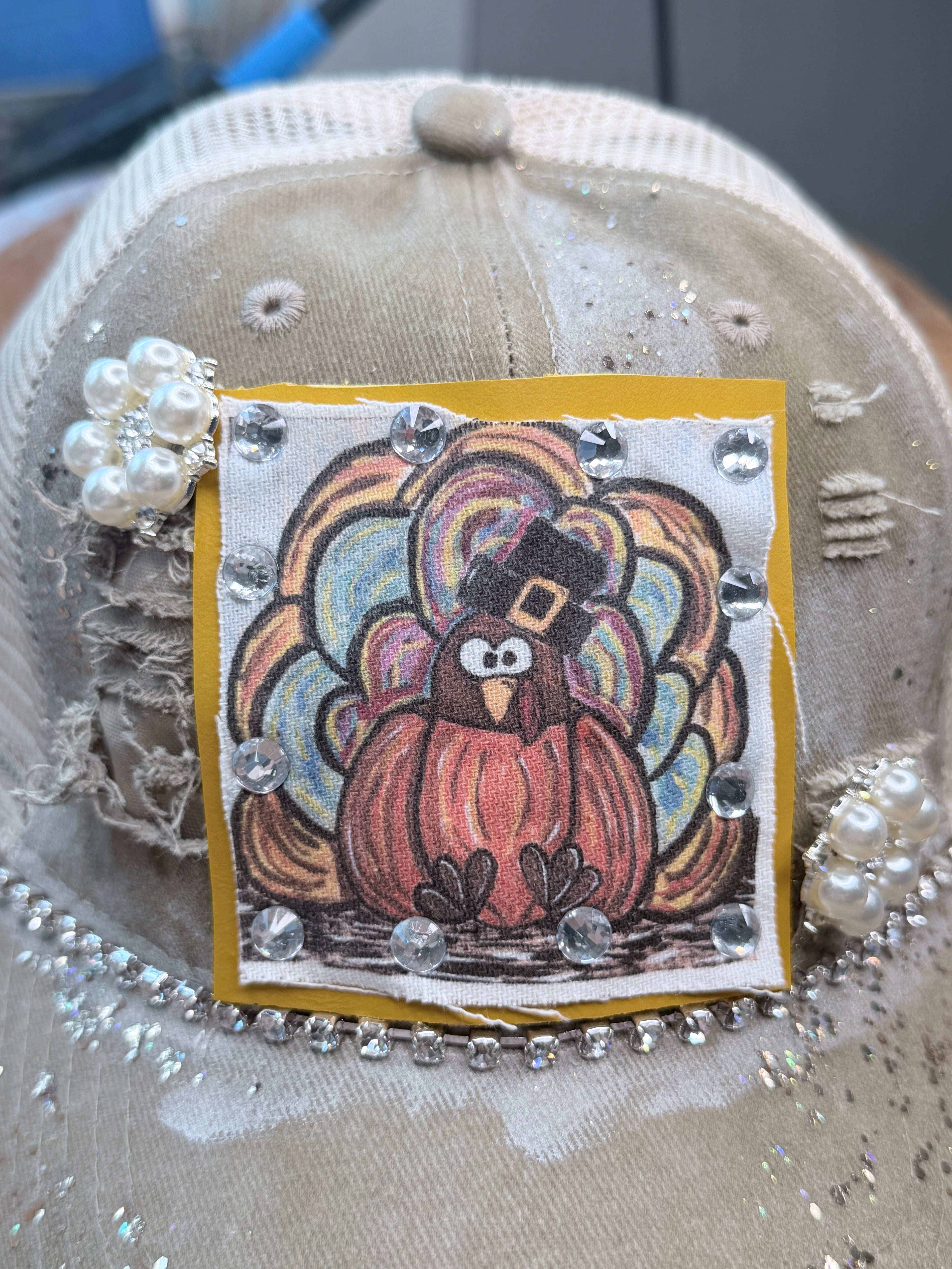 Gobble Till You Wobble Christy Cap