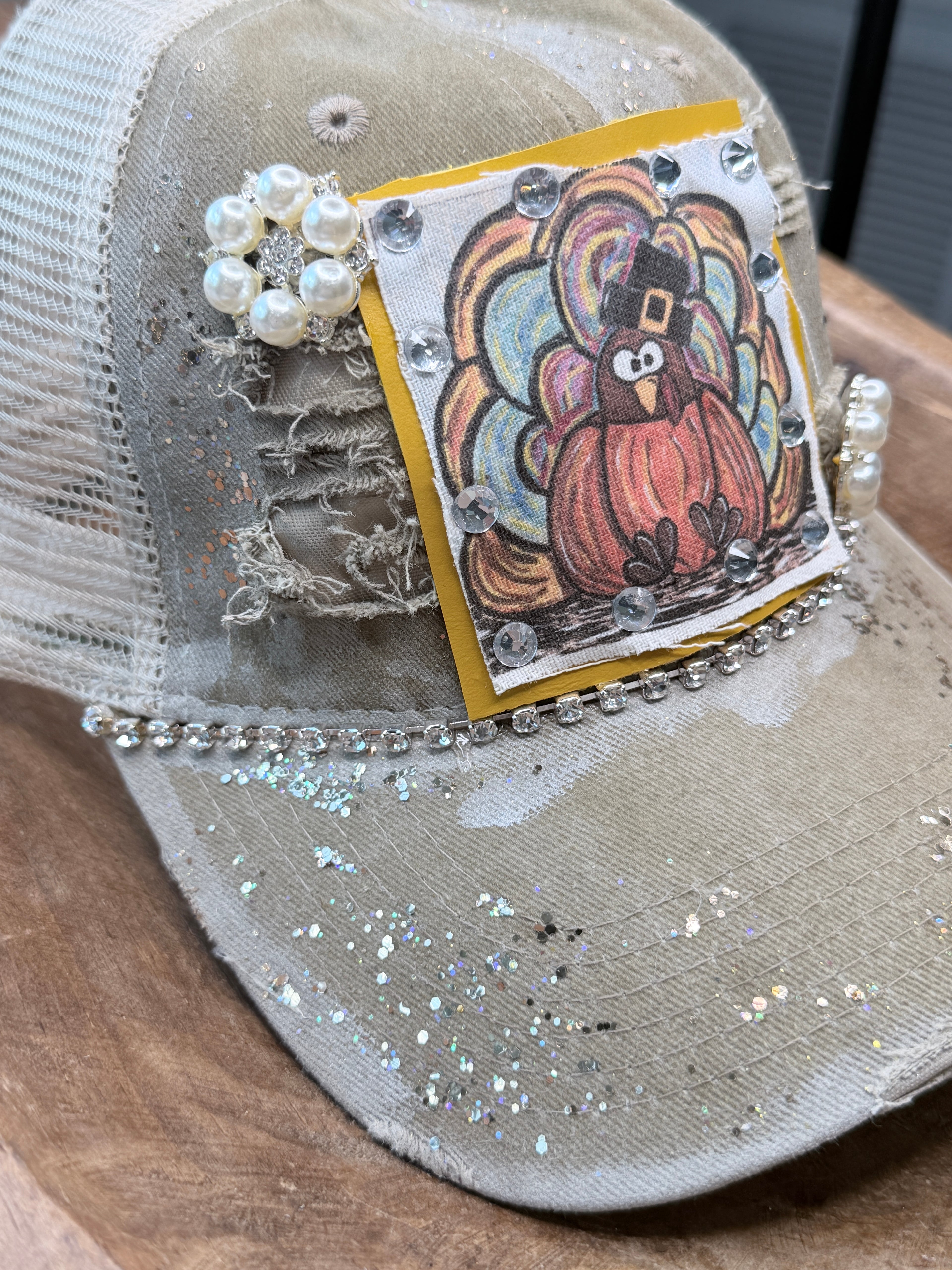 Gobble Till You Wobble Christy Cap