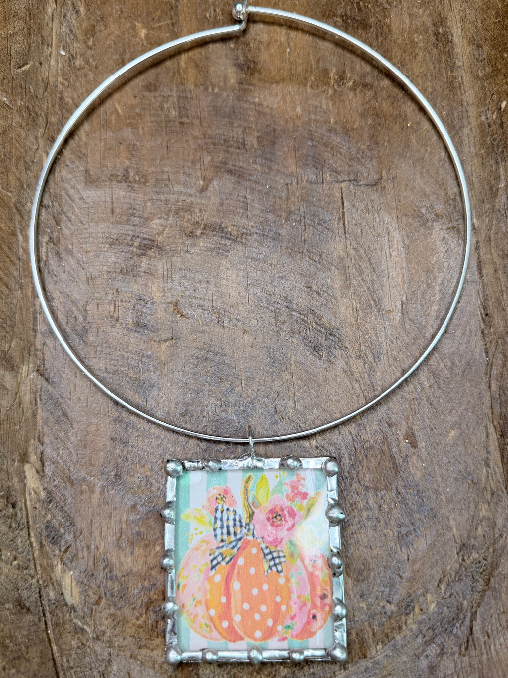 Fall In Full Bloom Soldered Necklace