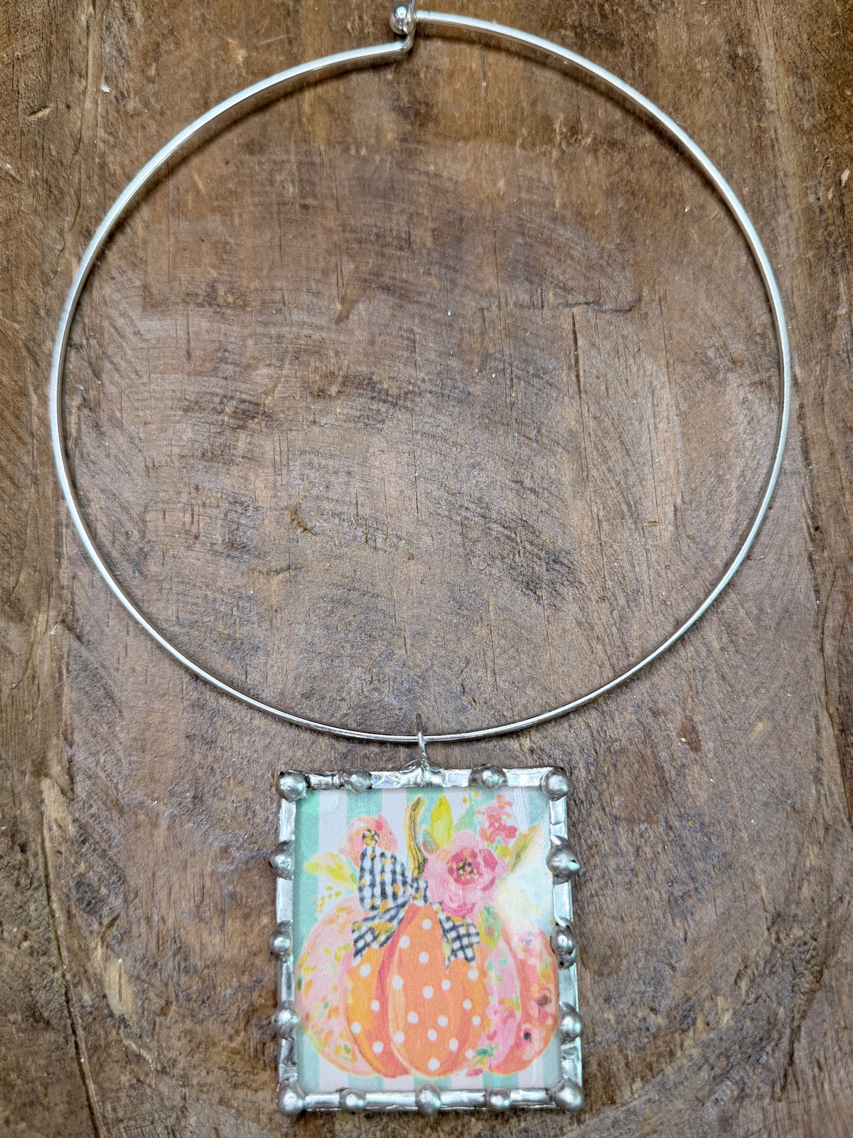 Fall In Full Bloom Soldered Necklace