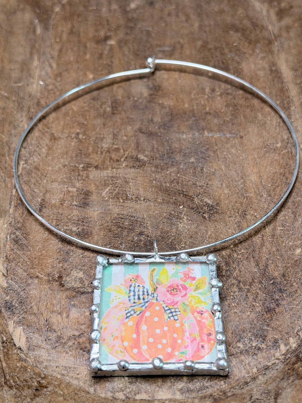 Fall In Full Bloom Soldered Necklace