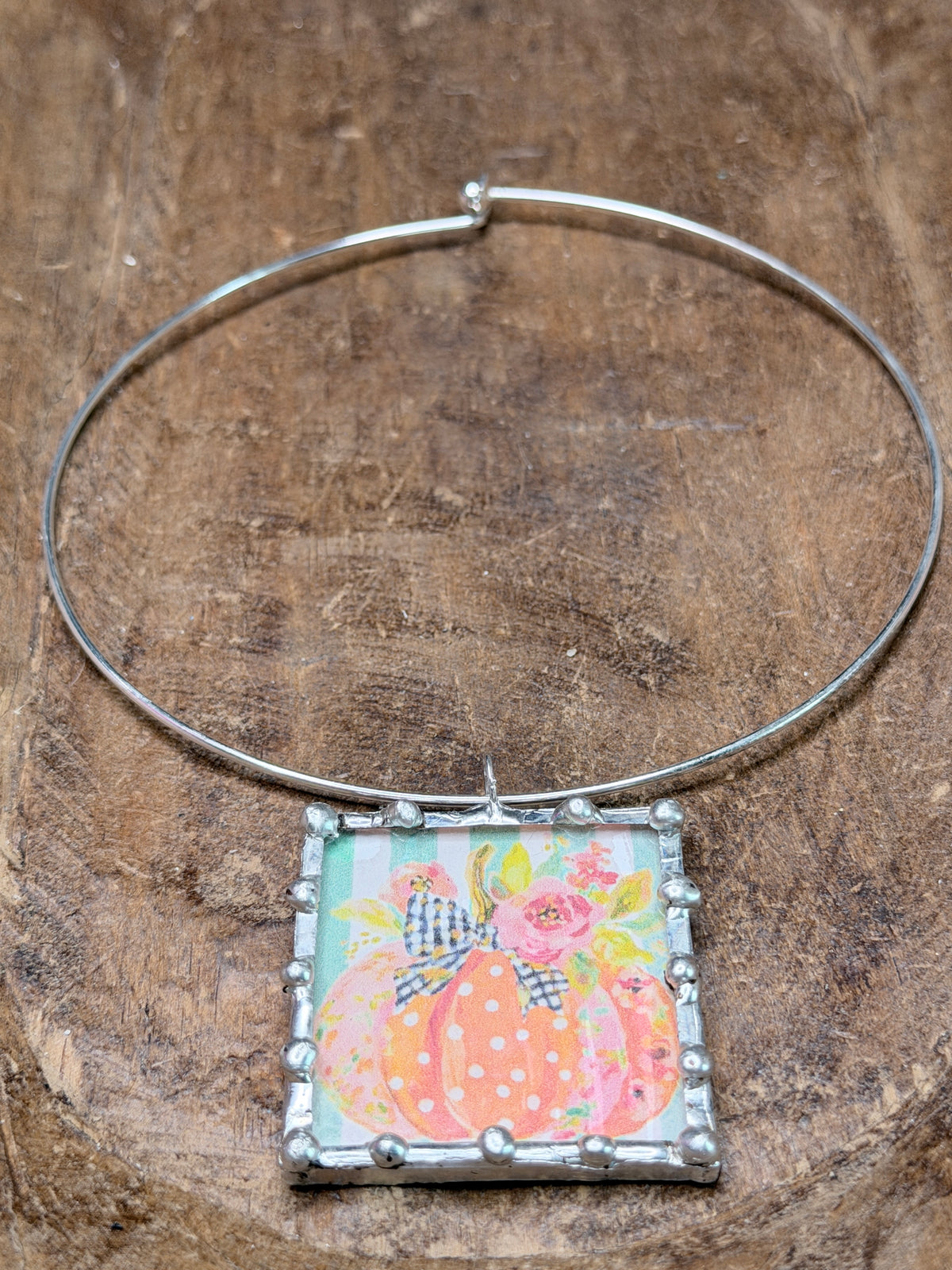 Fall In Full Bloom Soldered Necklace
