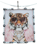 Too Glam To Growl Tiger Soldered Necklace