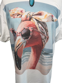 Beach Vibe Flamingo
