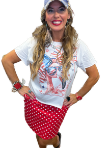 Patriotic Flamingo