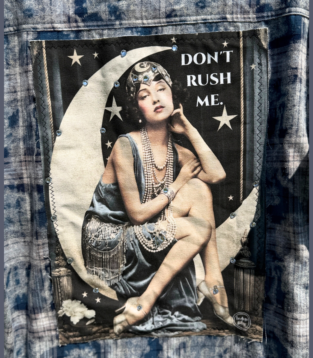 Don't Rush Me Plaid (Blue)
