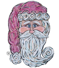 Pretty In Pink Santa