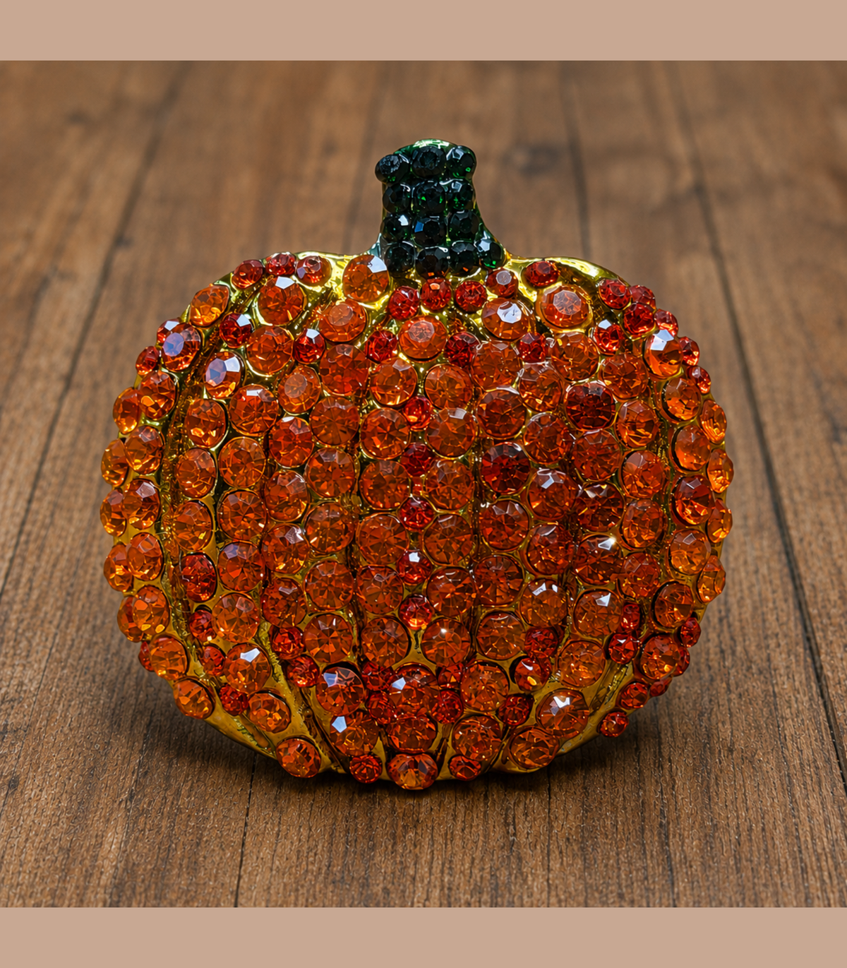 Blingy Pumpkin Stretch Ring